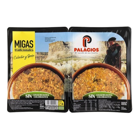 Migas con chistorra Palacios 2x250 g