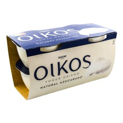 Yogur griego natural azucarado Oikos Danone 4x110 g