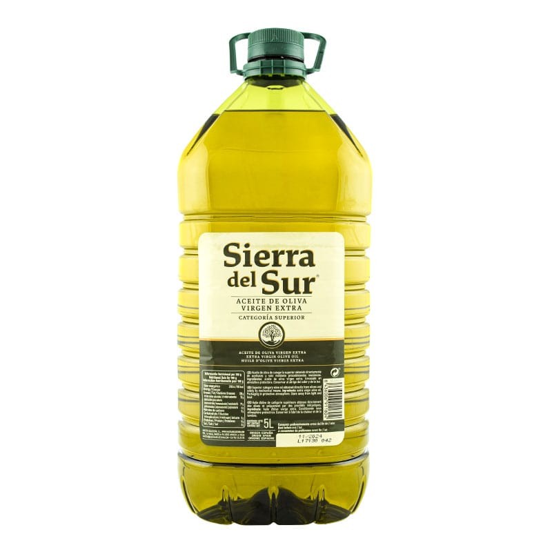 Aceite de oliva virgen extra Sierra del Sur garrafa 5 litros Aceite de oliva virgen extra Sierra del Sur garrafa 5 litros