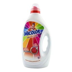 Detergente líquido Micolor Colores Vivos Limpia y Protege 30 lavados