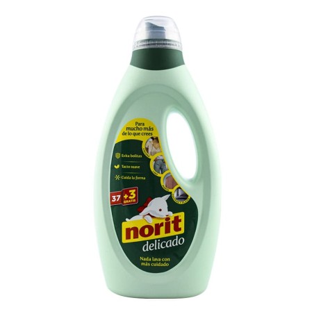Detergente máquina Norit prendas delicadas 1125 ml + 90 gratis