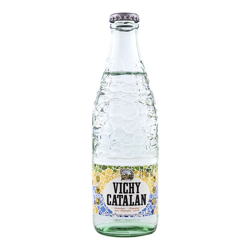 Agua con gas Vichy Catalan 250 ml pack 24 botellas cristal