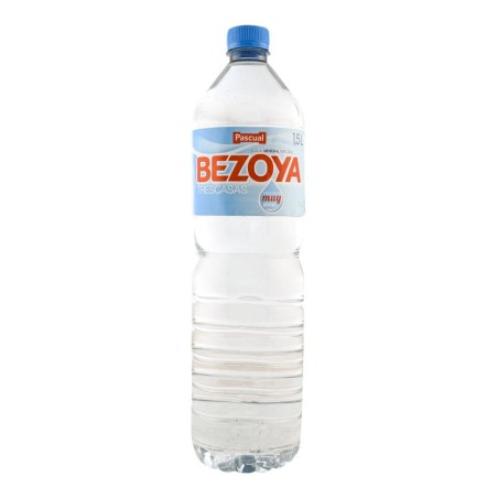 Agua mineral Bezoya 1.5 litros 2 packs de 6 botellas