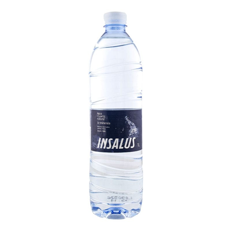 Agua mineral Insalus 1 litro caja 15 botellas