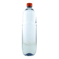 Agua mineral Lanjarón 1.25 litros pack 6 botellas 100% recicladas