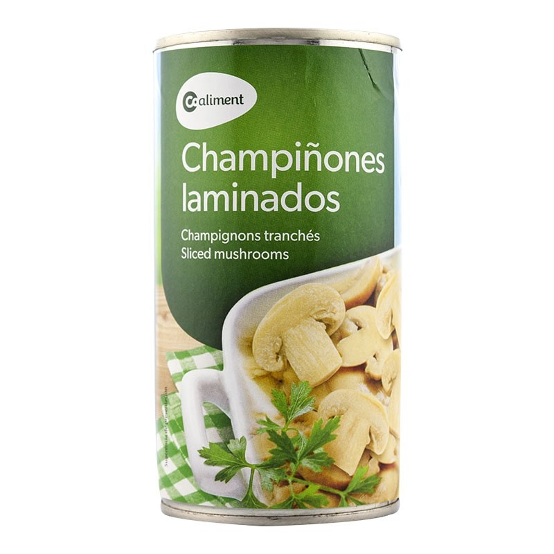 Champiñones laminados Coaliment 355 g Champiñones laminados Coaliment 355 g