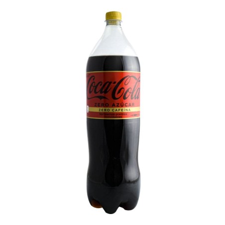 Coca Cola Zero sin cafeína botella 2 litros