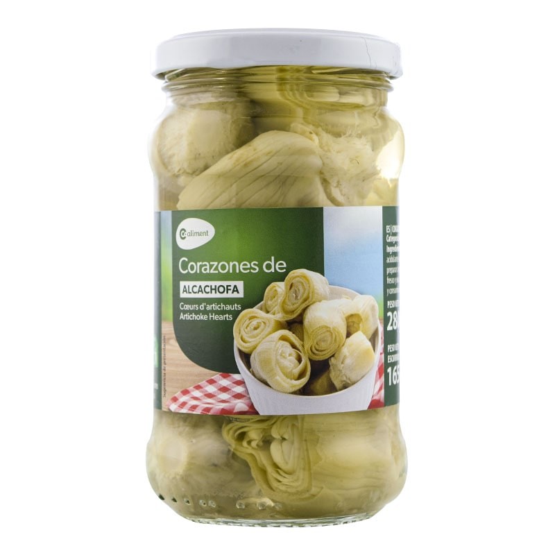 Corazones de alcachofa 1ª Coaliment 280 g