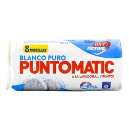 Detergente Puntomatic Blanco Puro 8 pastillas