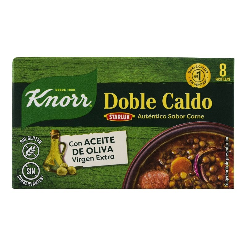 Pastillas de caldo de carne Knorr 8 ud Pastillas de caldo de carne Knorr 8 ud