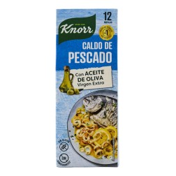 Pastillas de caldo de pescado Knorr 12 ud