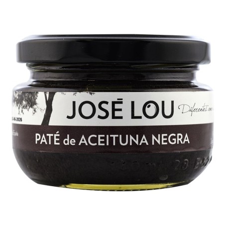 Paté de aceitunas negras José Lou 120 g