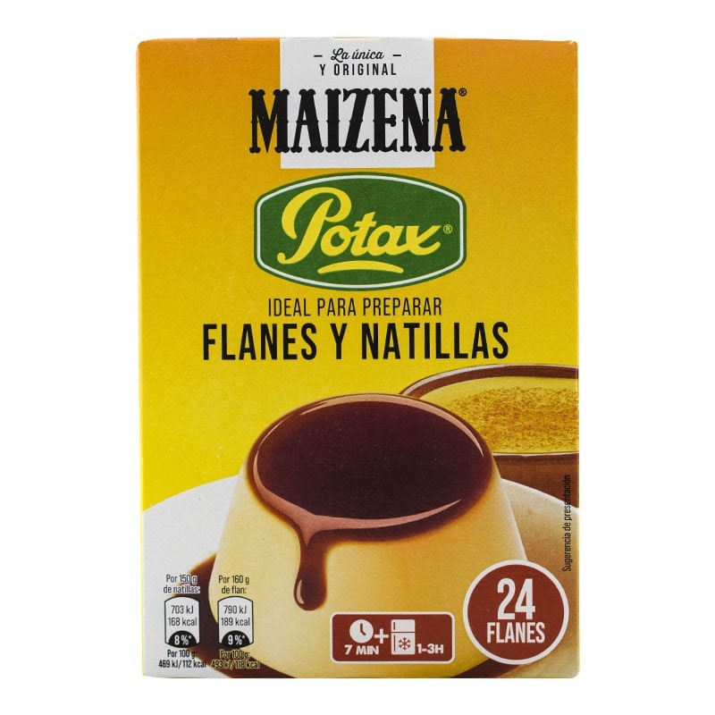 Preparado para flanes Potax 24 ud