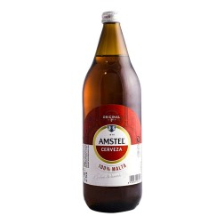 Cerveza Amstel botella 1 litro