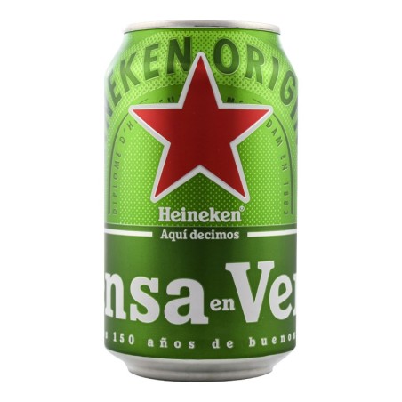 Cerveza Heineken 33 cl pack 24 latas