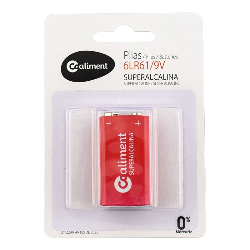 Pila super alcalina 9V 6LR61 Coaliment 1 ud Pila super alcalina 9V 6LR61 Coaliment 1 ud