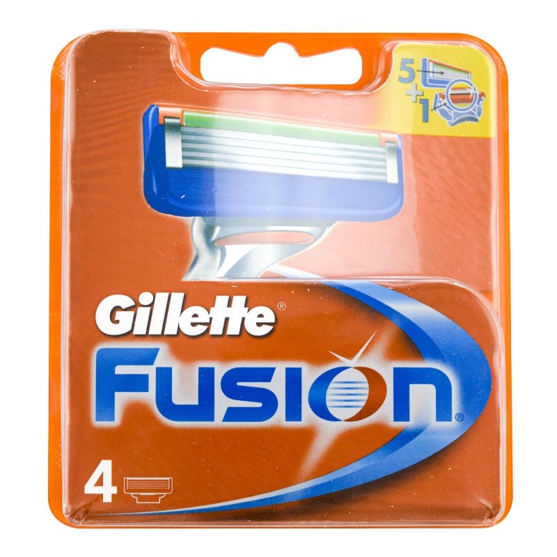 Maquinillas de afeitar Gillette Fusion 4 ud