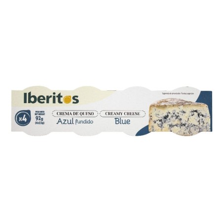 Crema de queso azul fundido Iberitos 4x23 g