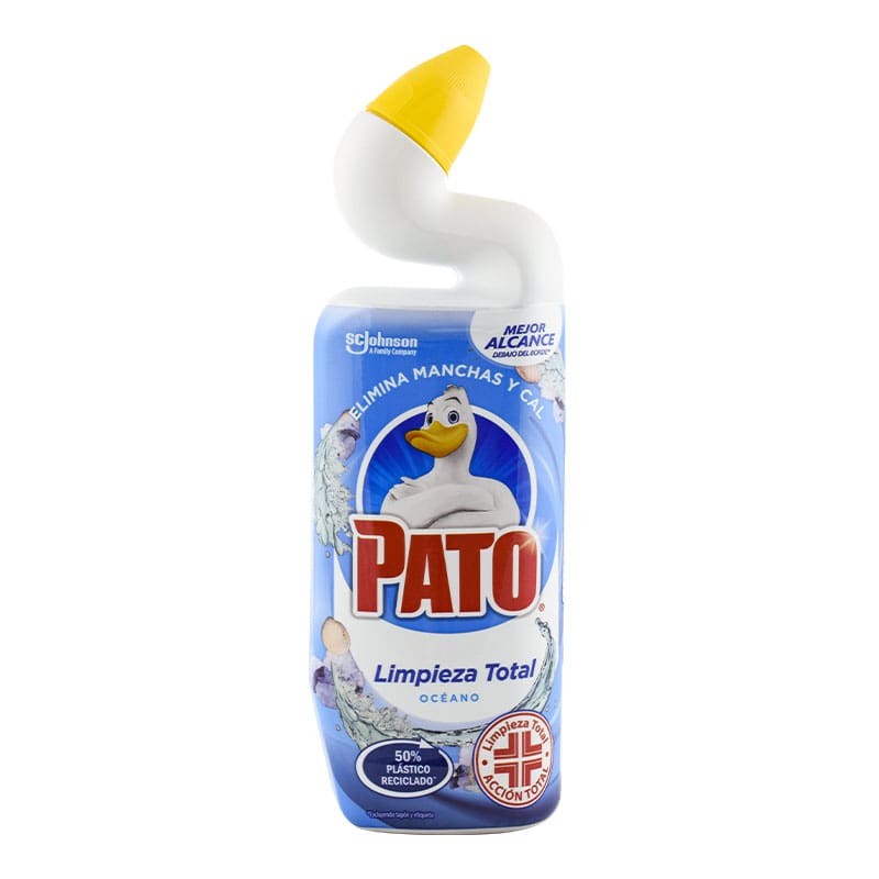 Desinfectante WC gel Pato Limpieza Total Océano 750 ml Desinfectante WC gel Pato Limpieza Total Océano 750 ml