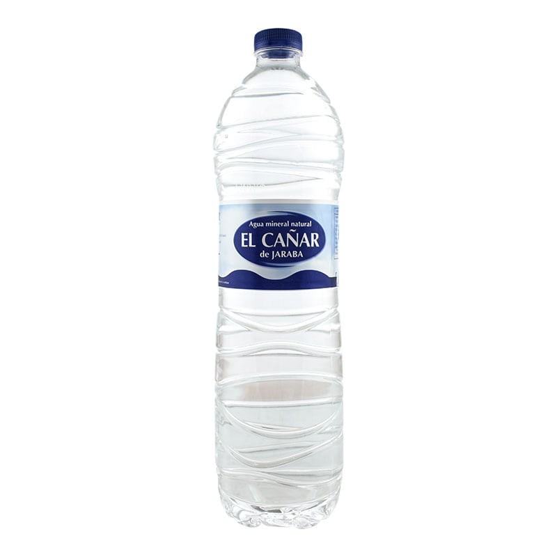 Agua mineral El Cañar 1.5 litros 2 packs de 6 botellas