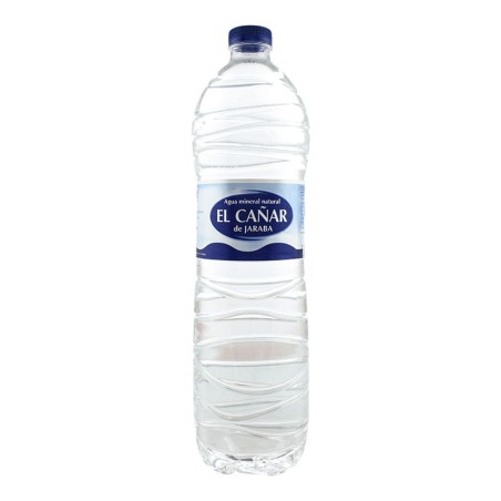 Agua mineral El Cañar 1.5 litros 2 packs de 6 botellas
