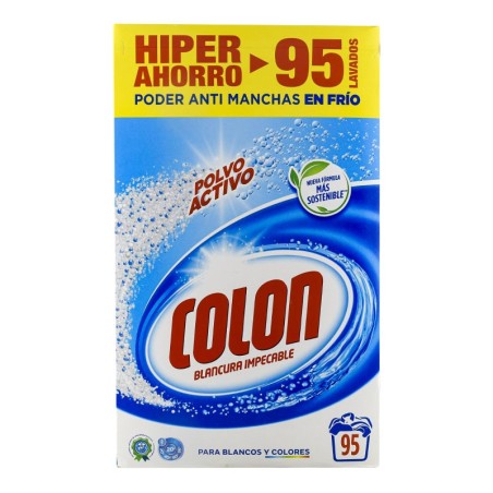 Detergente en polvo Colon Polvo Activo 95 lavados