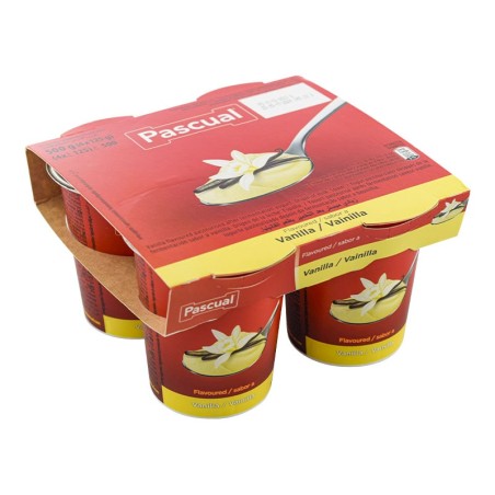Yogur de vainilla Pascual 4x120 g