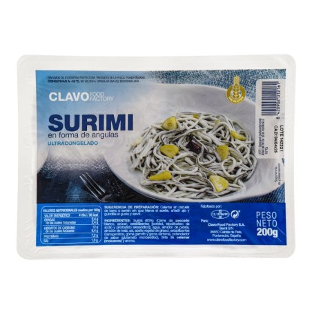 Surimi en forma de angulas Clavo Food Factory 200 g