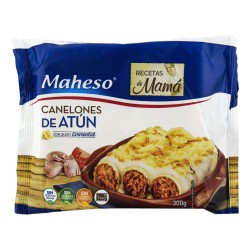 Canelones de atún con queso Emmental Maheso 300 g