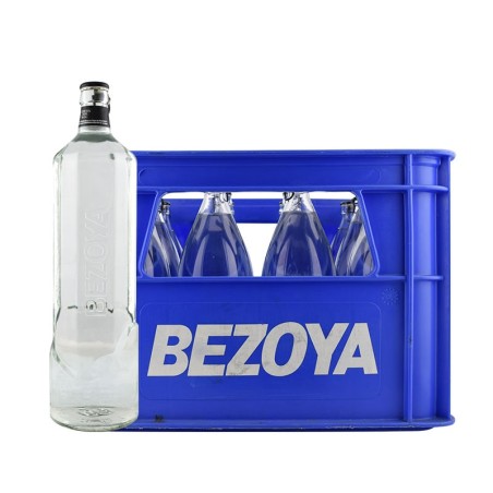 Agua mineral Bezoya 1L 12 botellas cristal retornable-Zaragoza