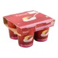 Yogur de fresa y plátano Pascual 4x120 g