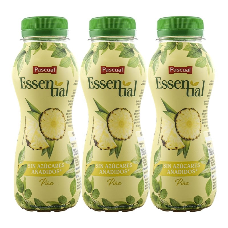 Zumo de piña a partir de concentrado sin azúcar Essential 3x240 ml Zumo de piña a partir de concentrado sin azúcar Essential 3x240 ml