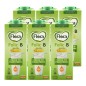 Leche semidesnatada Flora 1 litro pack 6 bricks Leche semidesnatada Flora 1 litro pack 6 bricks