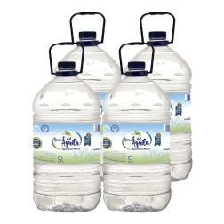 Agua mineral Sierra del Águila 5 litros pack 4 garrafas