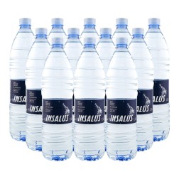Agua mineral Insalus 1.5 litros pack 12 botellas