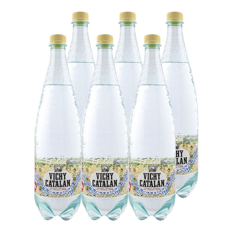 Agua con gas Vichy Catalan 1.2 litros pack 6 botellas Agua con gas Vichy Catalan 1.2 litros pack 6 botellas