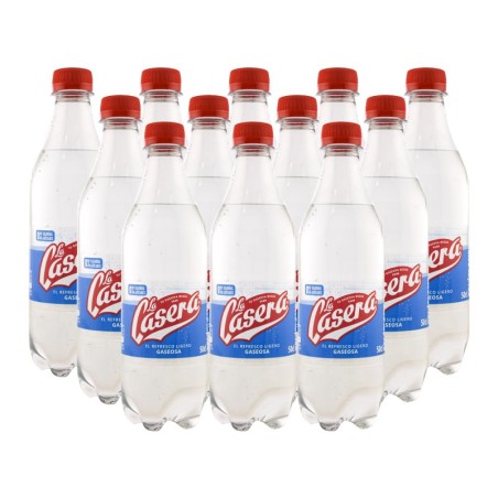 Gaseosa La Casera 500 ml pack 12 botellas