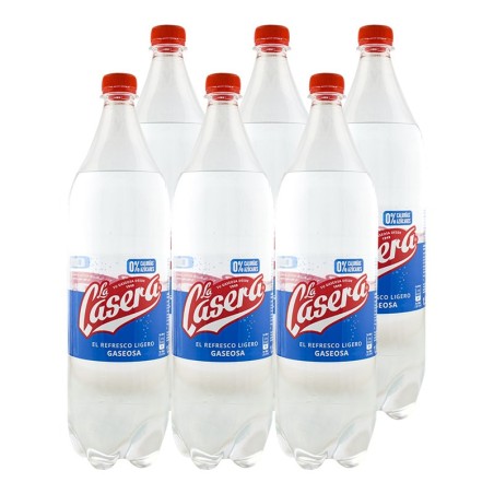 Gaseosa La Casera 1.5 litros pack 6 botellas