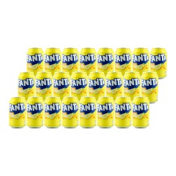 Fanta limón 33 cl pack 24 latas
