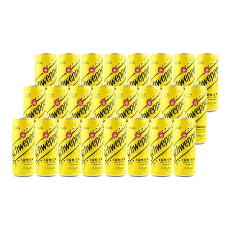 Tónica Schweppes 33 cl pack 24 latas