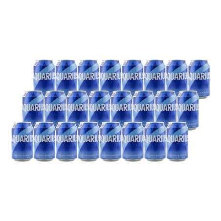 Bebida isotónica Aquarius limón 33 cl pack 24 latas