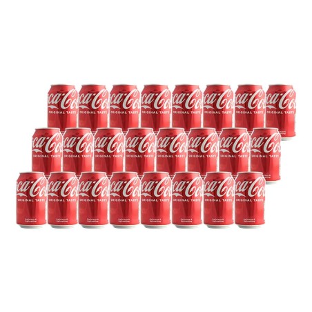 Coca Cola Original 33 cl pack 24 latas-Importación