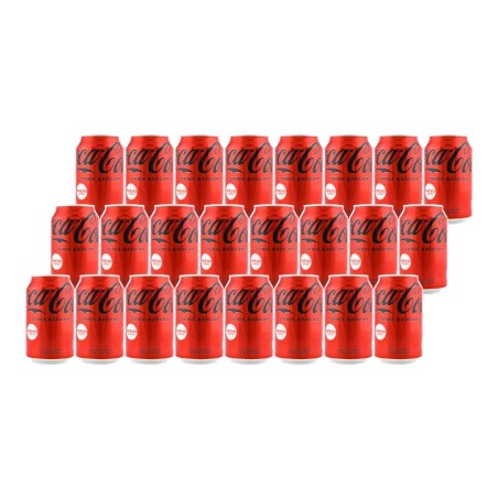 Coca Cola Zero 33 cl pack 24 latas-Nacional