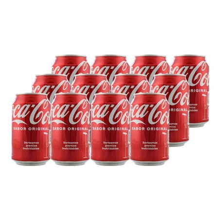 Coca Cola Original 33 cl pack 12 latas - Nacional