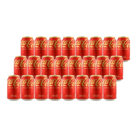 Coca Cola sin cafeína 33 cl pack 24 latas-Nacional