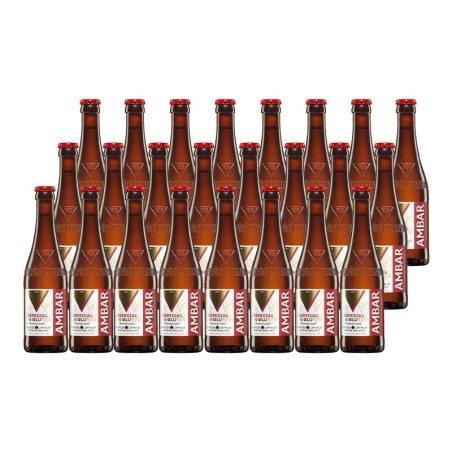 Cerveza Ambar Especial Sin Gluten 33 cl pack 24 botellines