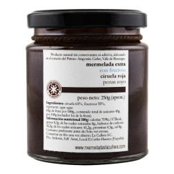 Mermelada de ciruela roja extra con fructosa La Cullera 250 g