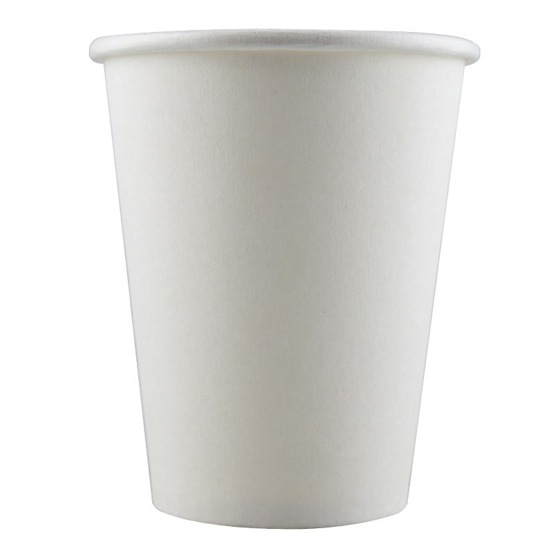 Vaso de cartón desechable biodegradable blanco 350 ml Honest Green 50 ud