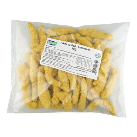 Tiras de pechuga de pollo empanadas Riverside 1 kg