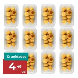 Coquitos Cachapa 300 g pack 12 bandejas